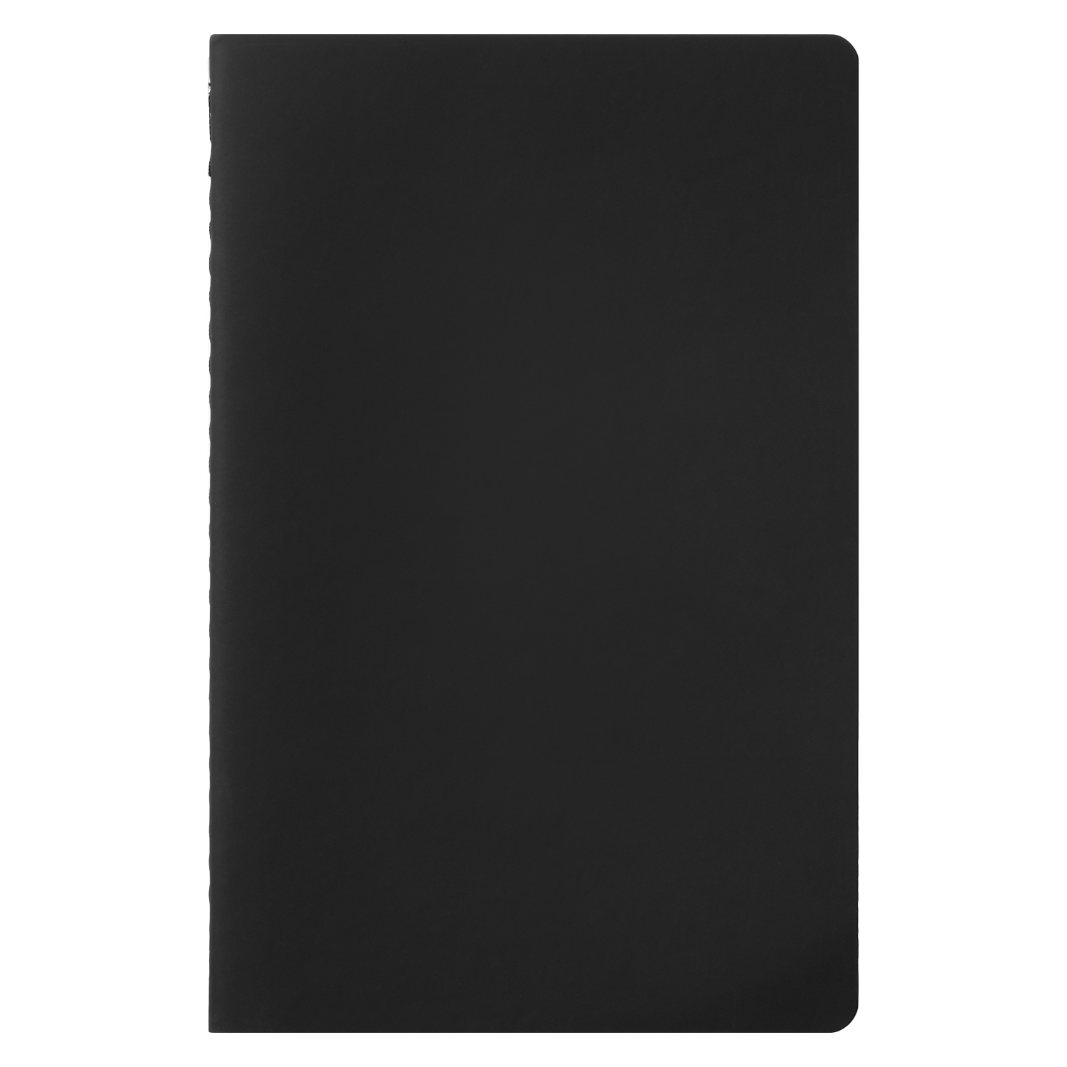 Блокнот Альфа Слим (Alpha slim), черный-3