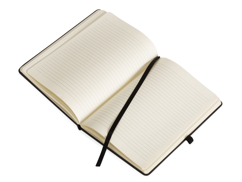 Блокнот Pocket 140*205 мм с карманом для телефона, черный-2