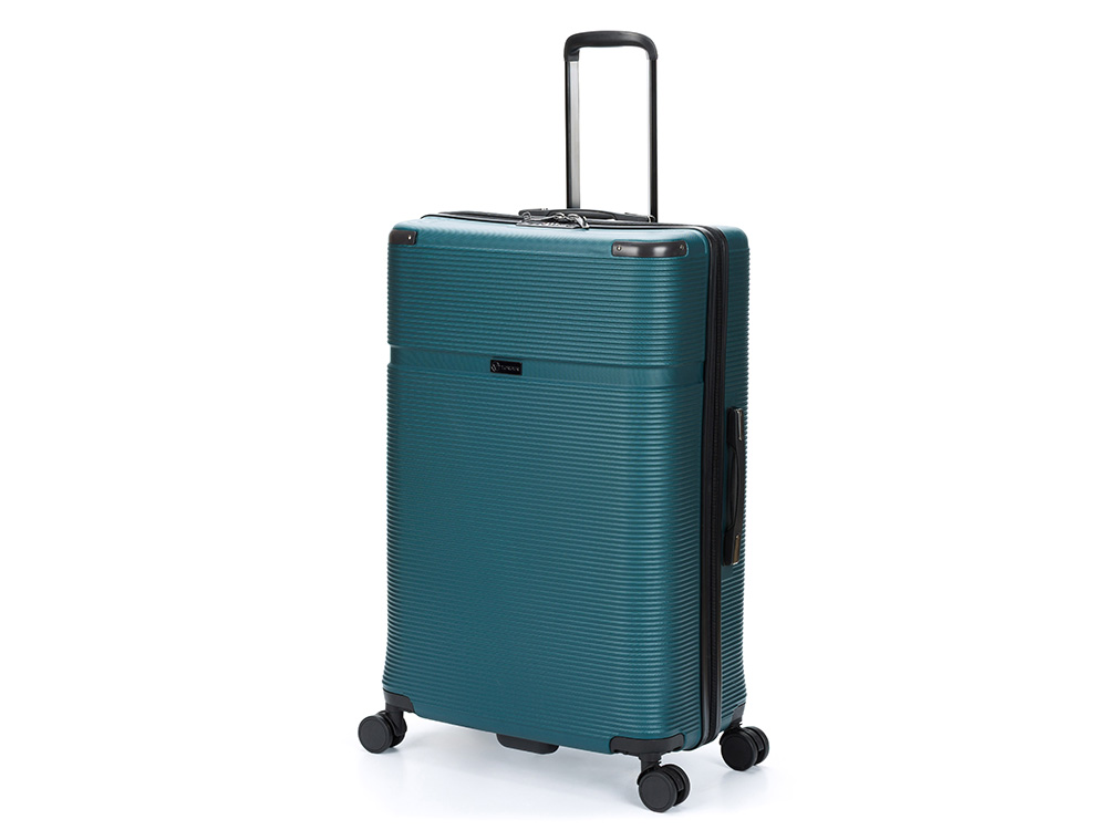 Чемодан TORBER Onego, зелёный, ABS-пластик, 79,5 х 51 х 29 см, 103 л-0