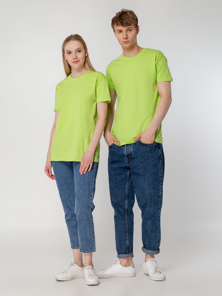 Футболка унисекс Regent 150, зеленое яблоко-6