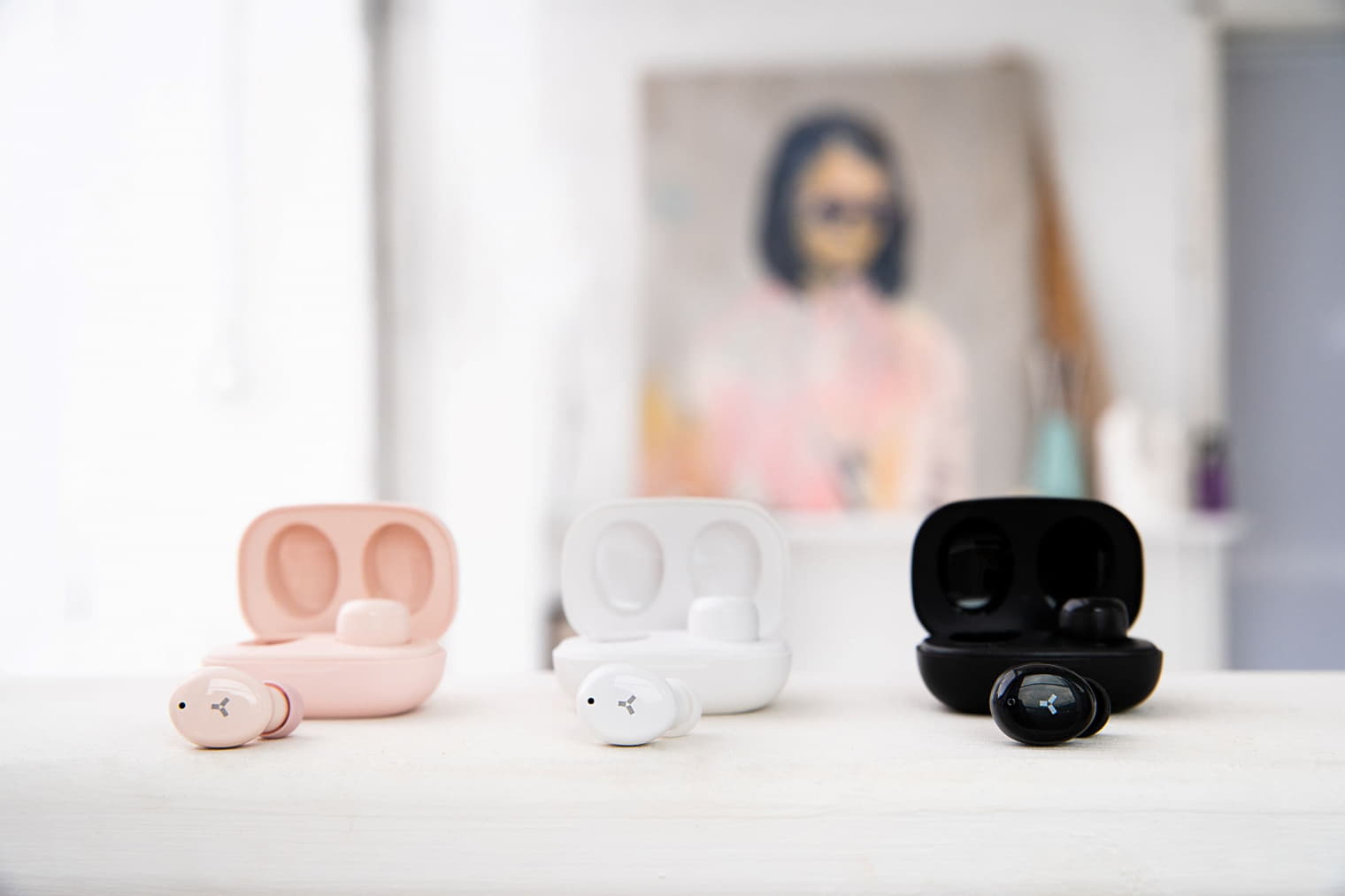 Беспроводные наушники ACCESSTYLE FLAME TWS, белые                                  , белый-1