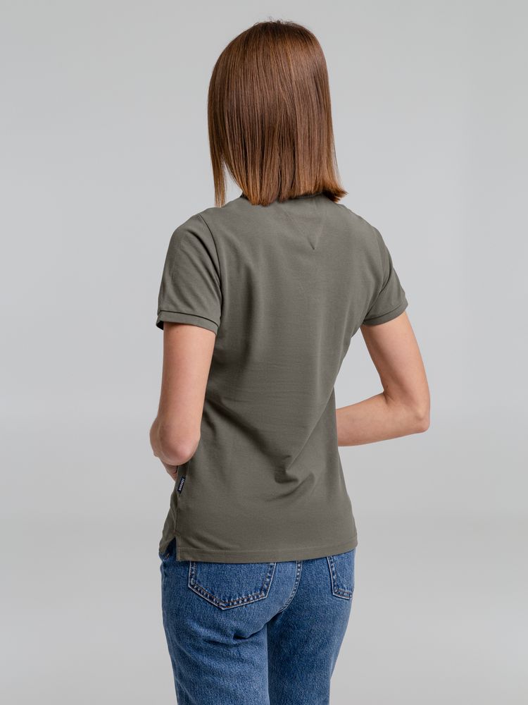 Рубашка поло женская Neptune, темно-серая-3