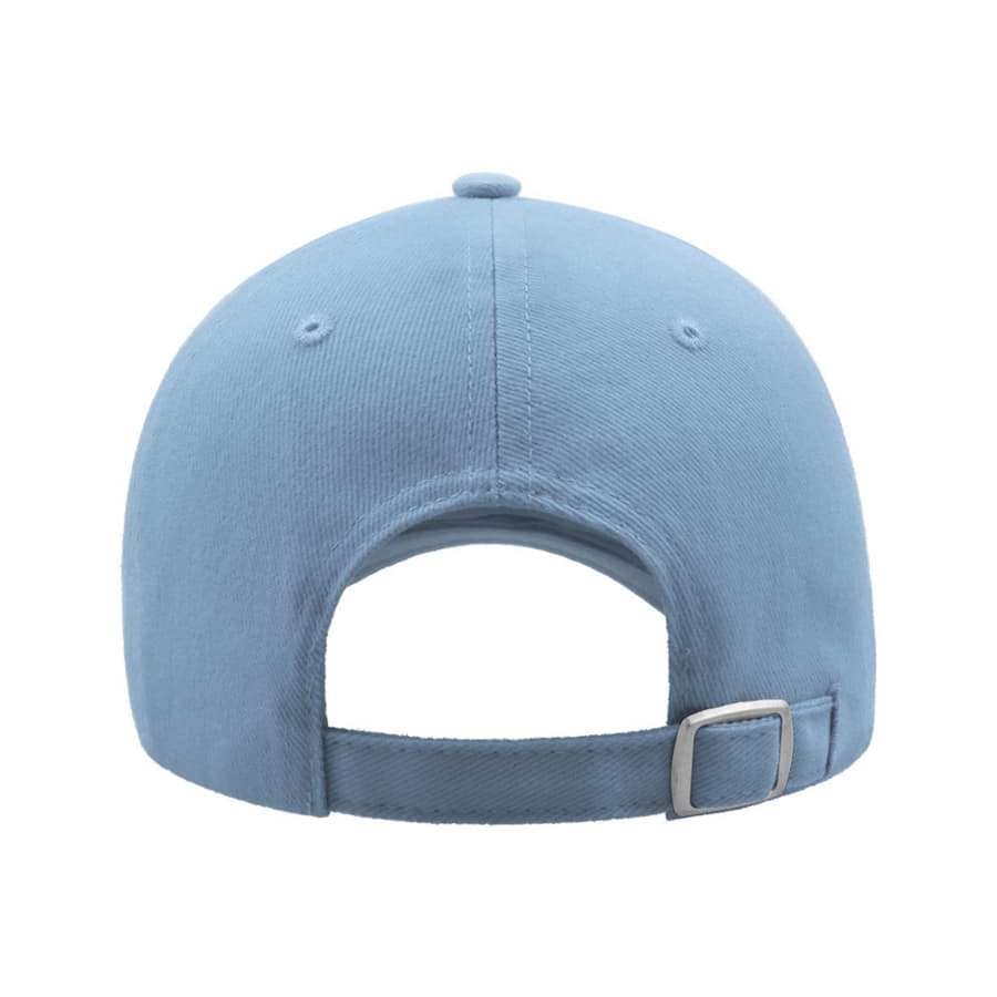Бейсболка LIBERTY SANDWICH, 6 клиньев, сэндвич, металлическая  застежка, голубой, белый-2