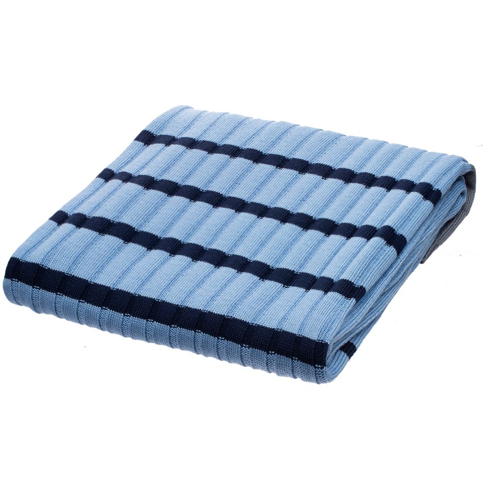 Плед Friolenta, синий с голубым-2