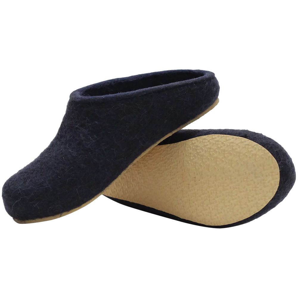 Домашние валенки Step, темно-синие (клякса)-1