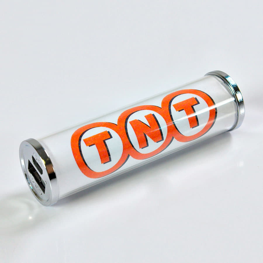 Универсальное зарядное устройство "RollUp" (2200mAh), белый-1