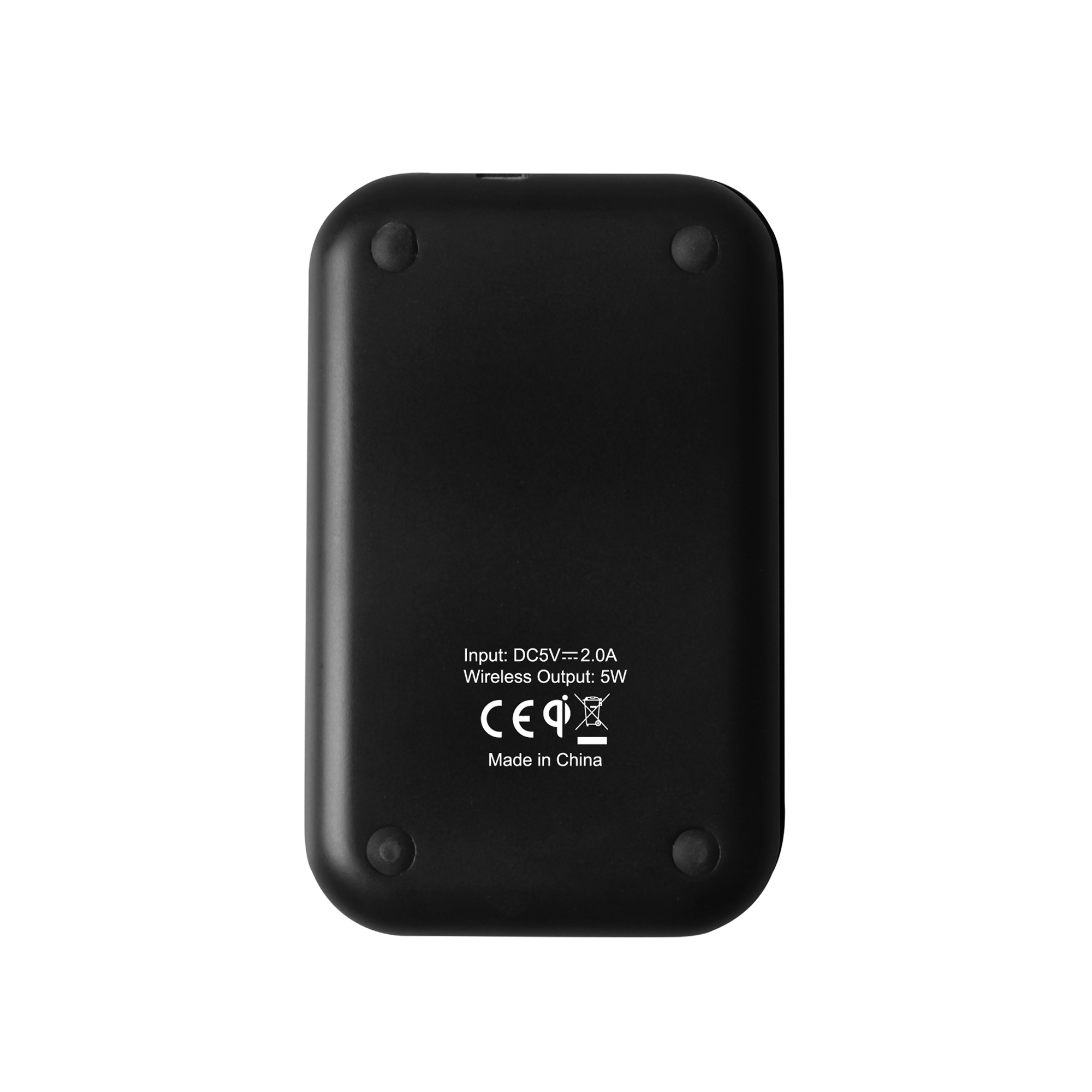 Настольное беспроводное зарядное устройство "Moonlight" c подсветкой логотипа-4