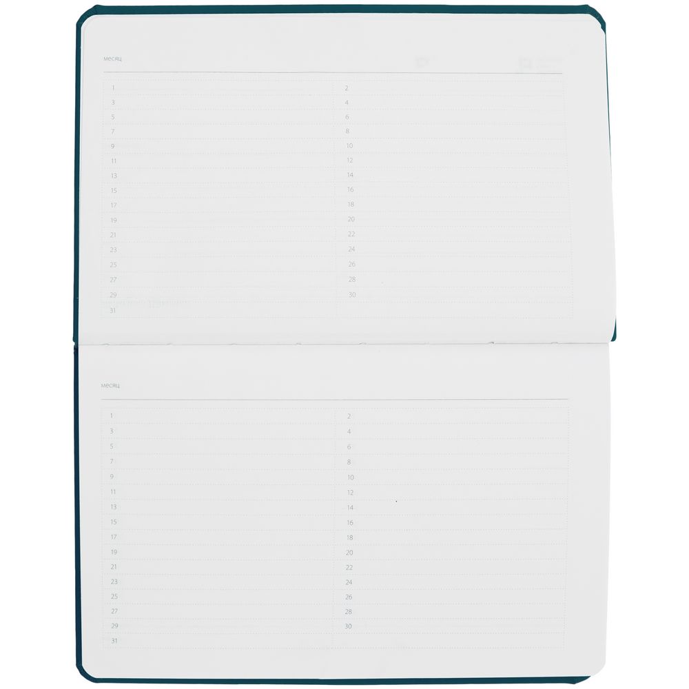 Еженедельник Urban, недатированный, изумрудный-4