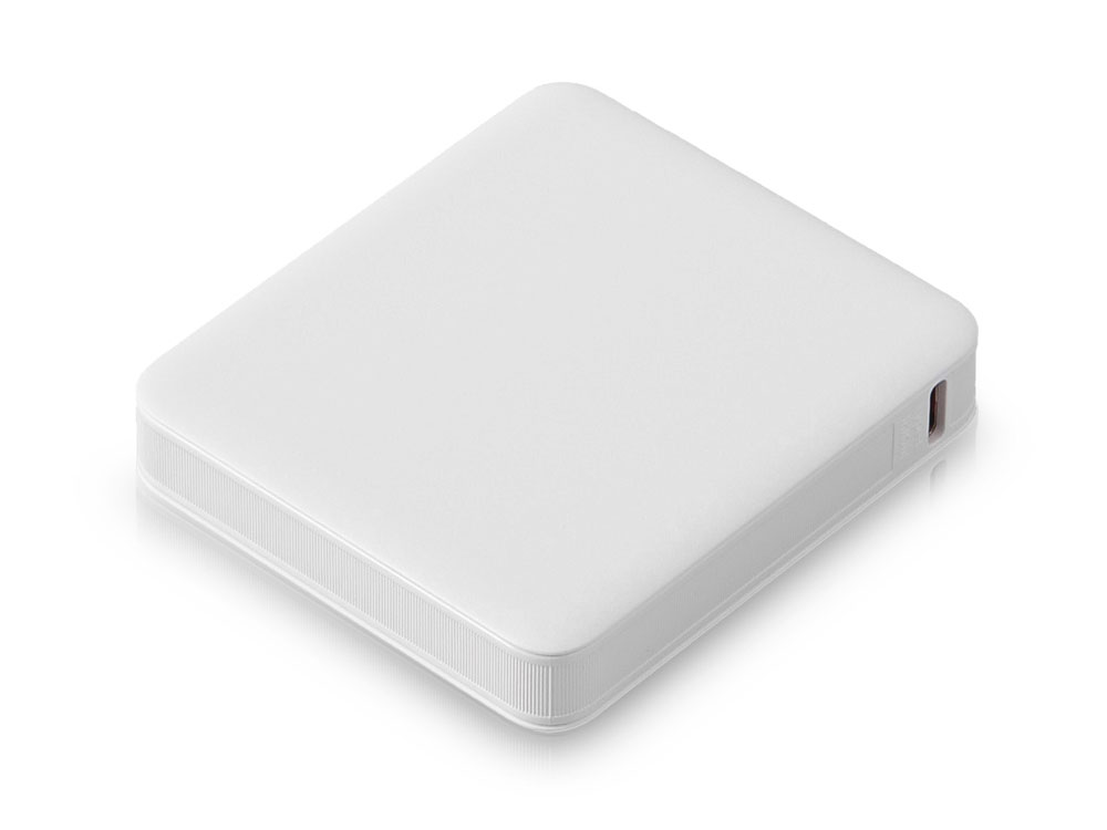 Внешний аккумулятор Brick 5 с быстрой зарядкой PD, 5000 мАч, белый-1