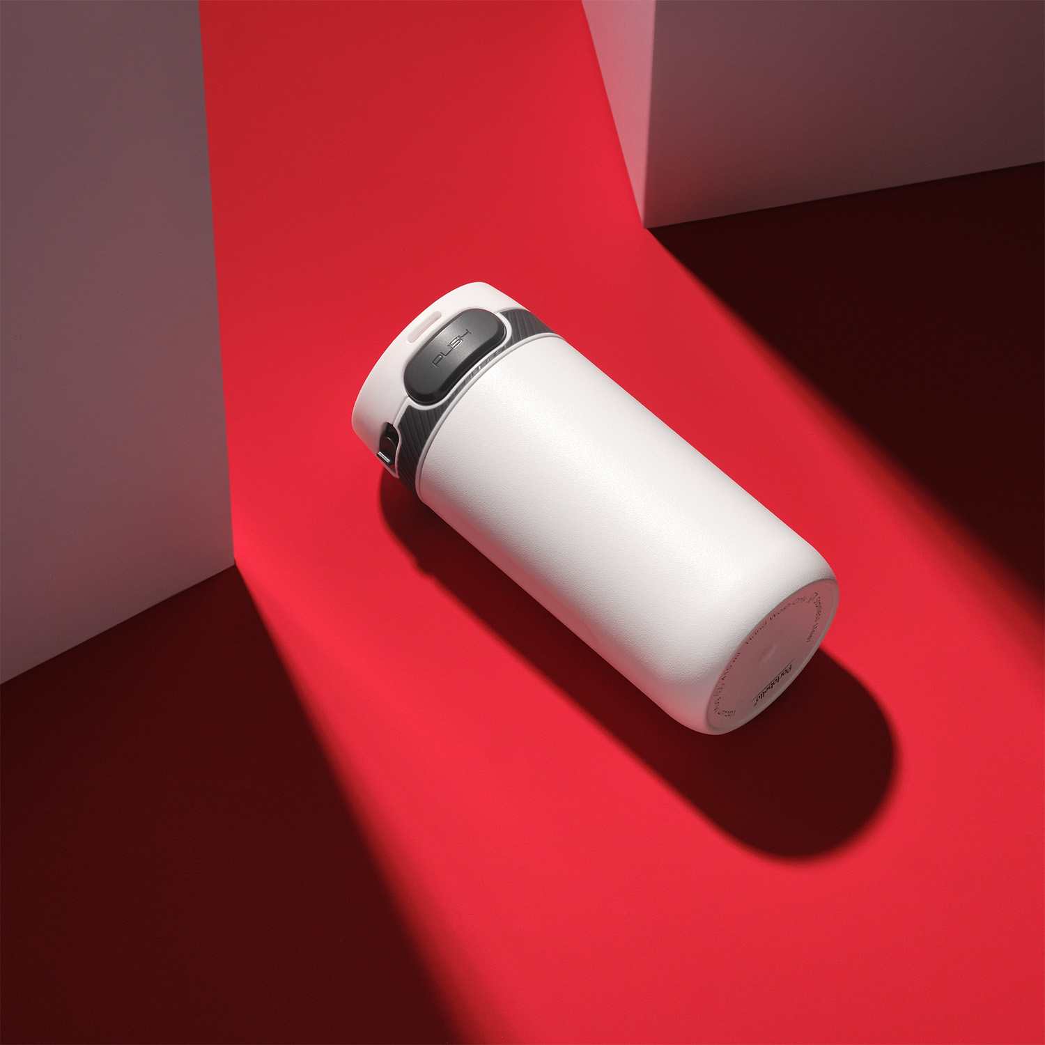 Термокружка вакуумная Толедо (Toledo), белая-11