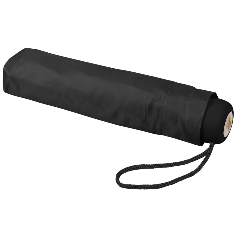 Зонт складной FOLDI, механический, черный-1