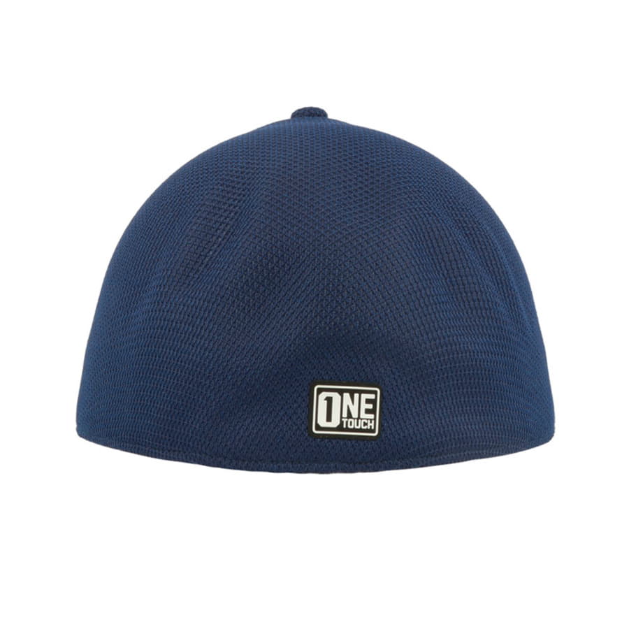 Бейсболка SNAP ONE, без панелей, швов и застежки, темно-синий-5