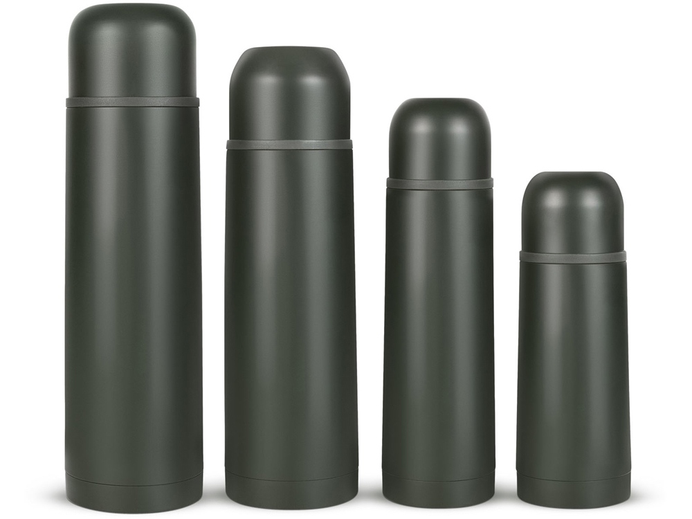 Термос Relaxika 101 (0,75 литра), хаки (без лого)-8