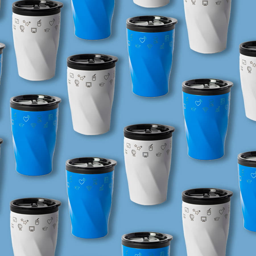 Термокружка BASIC, 350 мл, черный-1