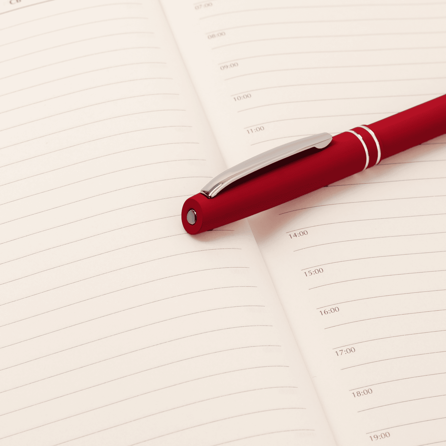 Шариковая ручка Consul, красная-4