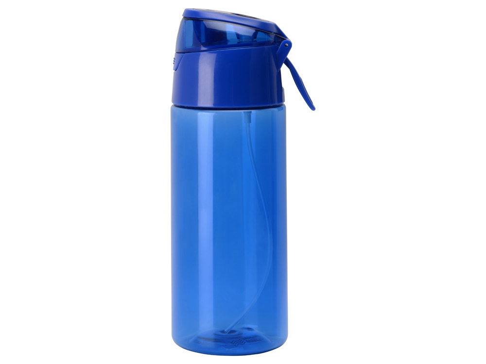 Спортивная бутылка с пульверизатором Spray, 600мл, Waterline, синий-5