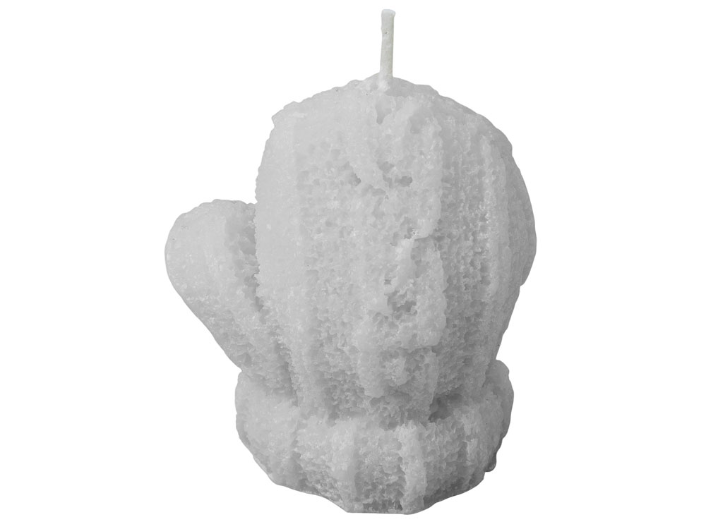 Свеча Рукавичка, серый-0