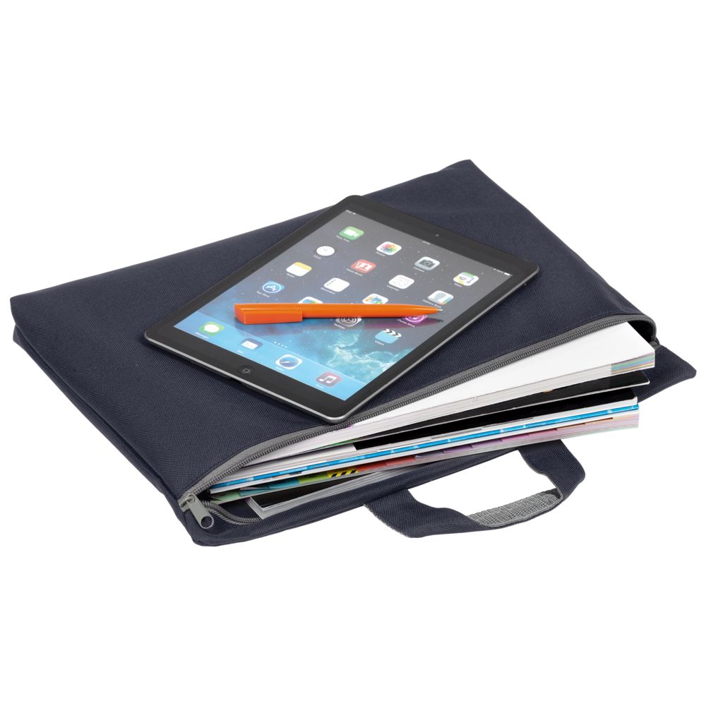 Сумка-папка Simple, темно-синяя-2