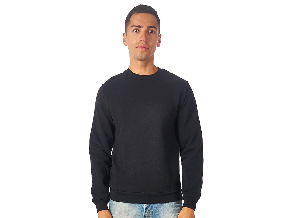 Свитшот Monaco унисекс, черный-1