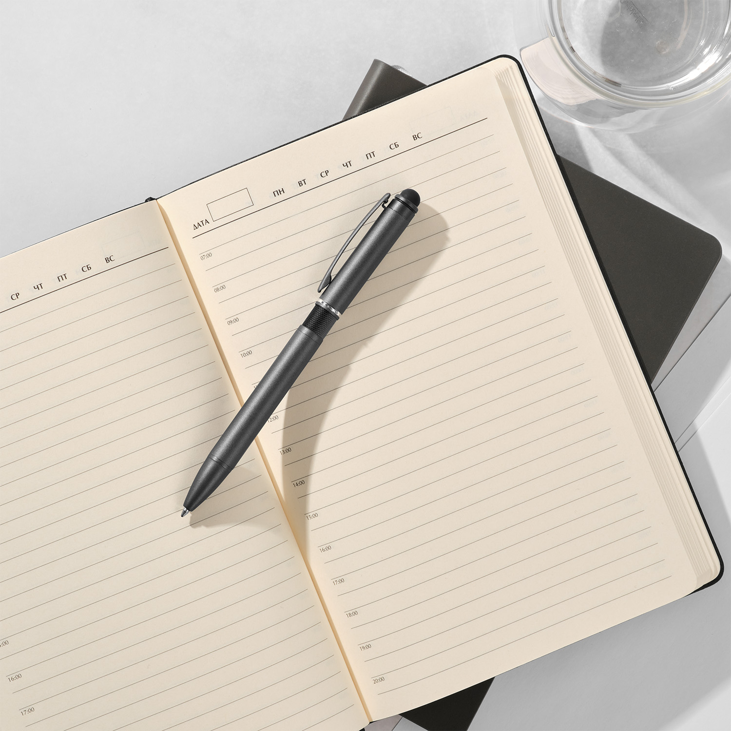 Шариковая ручка IP Chameleon, черная-5