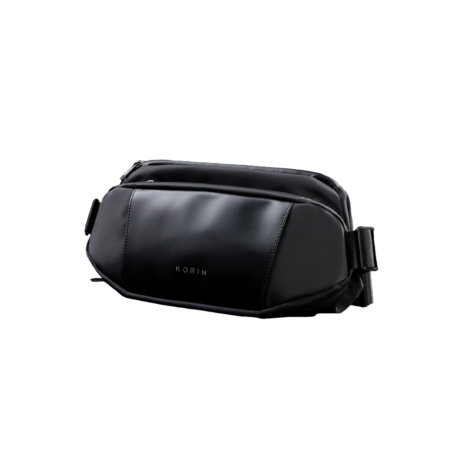 Наплечная сумка KORIN FlipSling 32х16х10 см, черная-0
