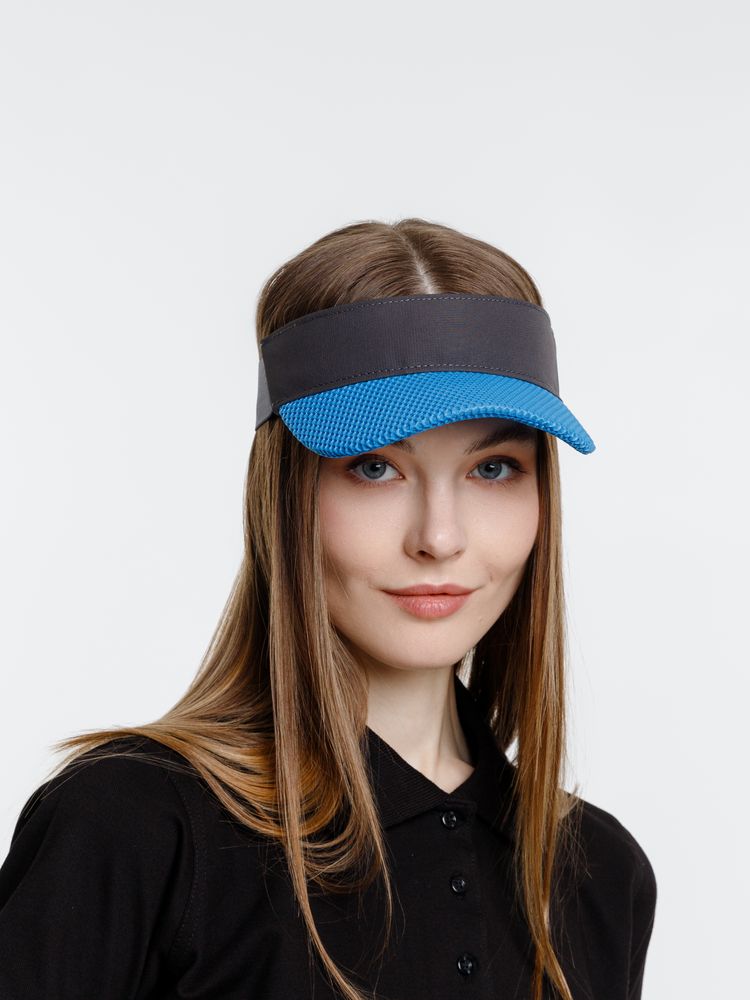 Козырек Grand Slam, темно-серый с синим-5