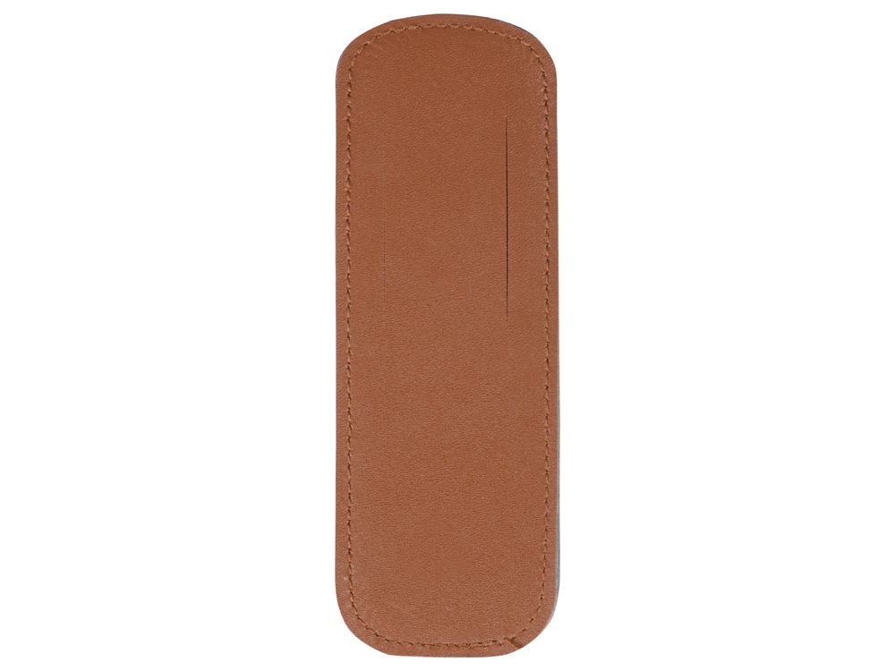 Футляр для штопора из искусственной кожи Corkscrew Case, коричневый-2
