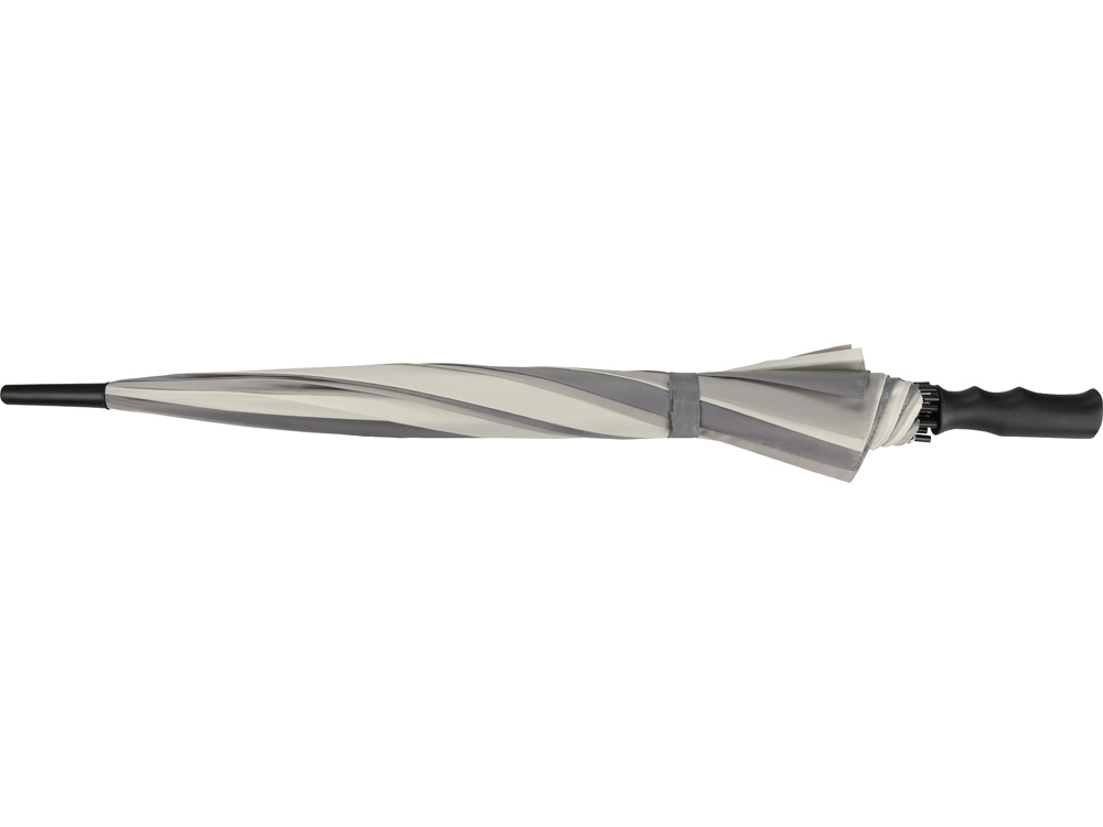 Зонт трость Trias, полуавтомат 23,5, серый-3