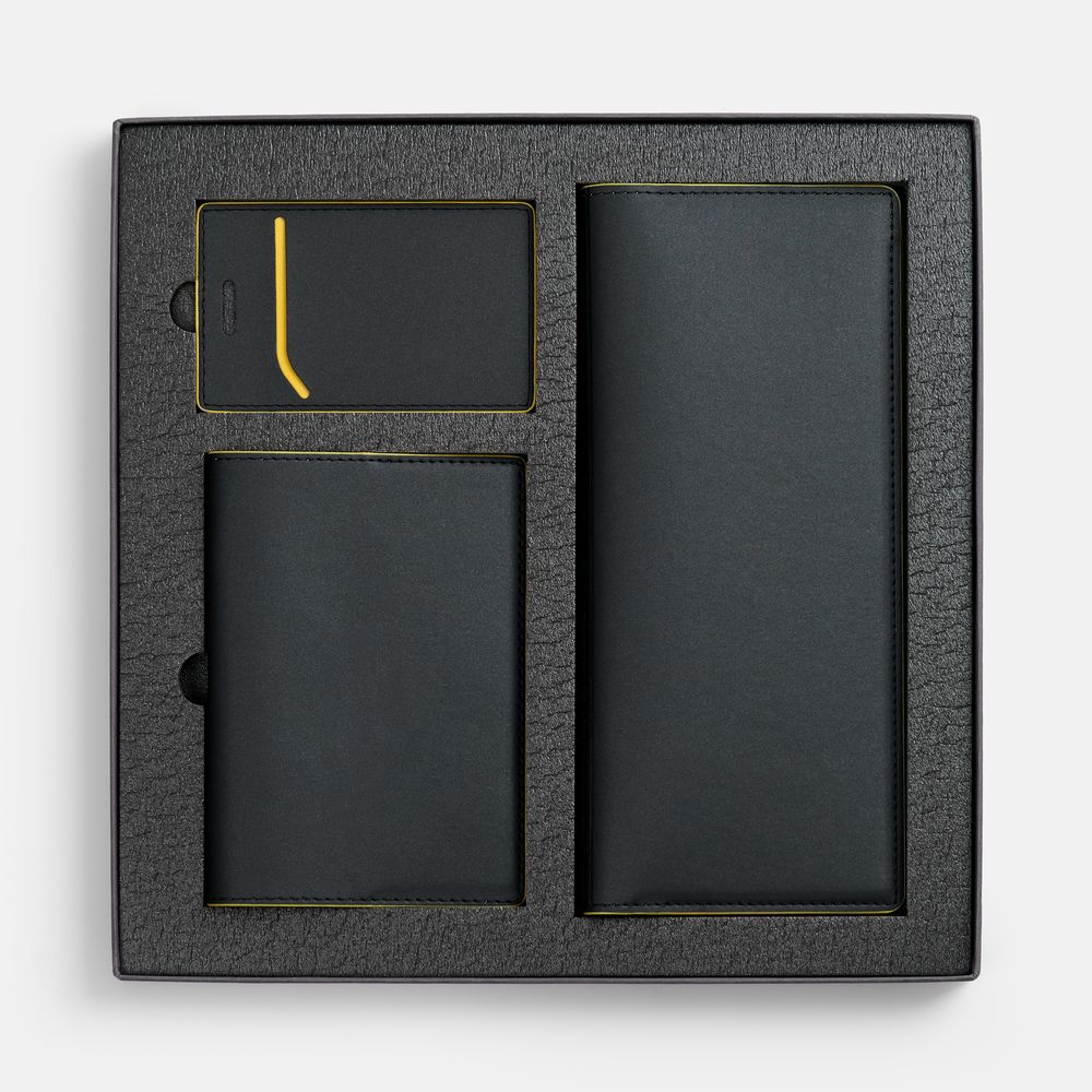 Набор Multimo Simple, черный с желтым-1