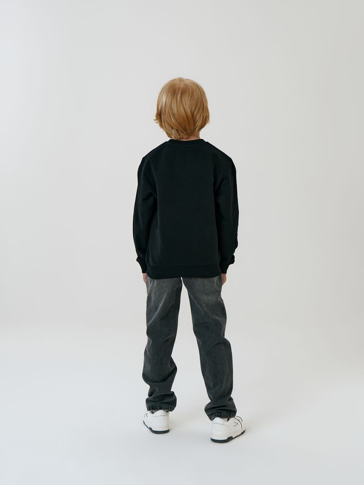 Свитшот детский Toima Kids 2.0, черный-4