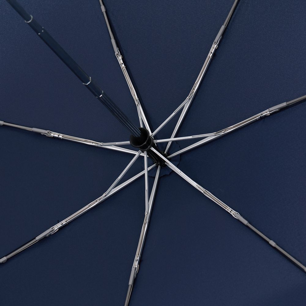 Складной зонт Take It Duo, темно-синий-2