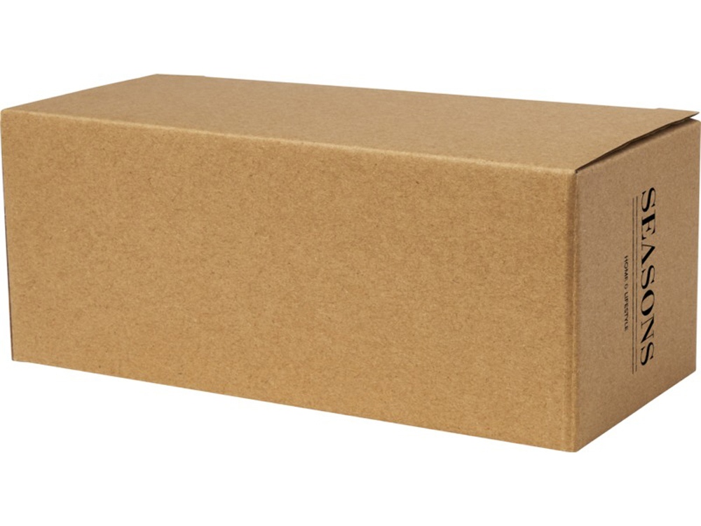 Стеклянный стакан Manti объемом 100 мл с двойными стенками и подставкой из бамбука, 2 шт. , natural-5