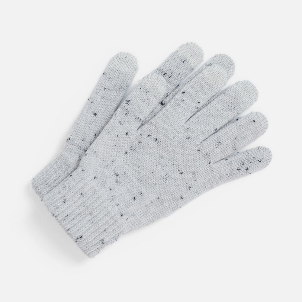 Перчатки сенсорные Spotti Senso, светло-серые-1