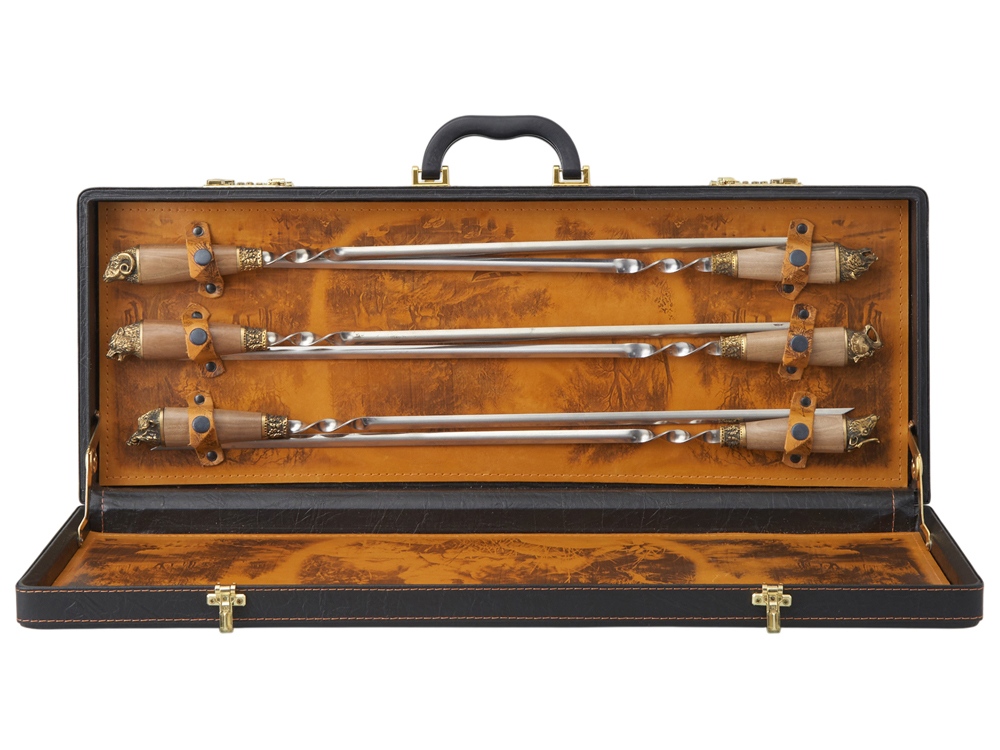 Подарочный набор Королевская охота, коричневый-2