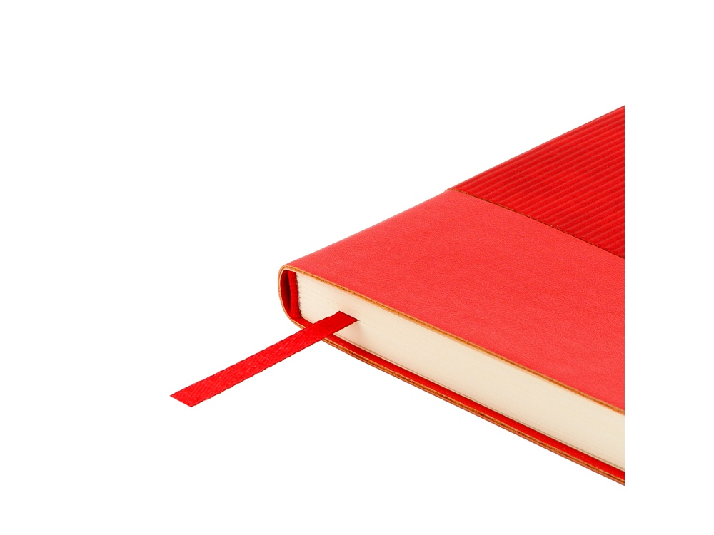 Ежедневник недатированный А5 Soho, красный-4