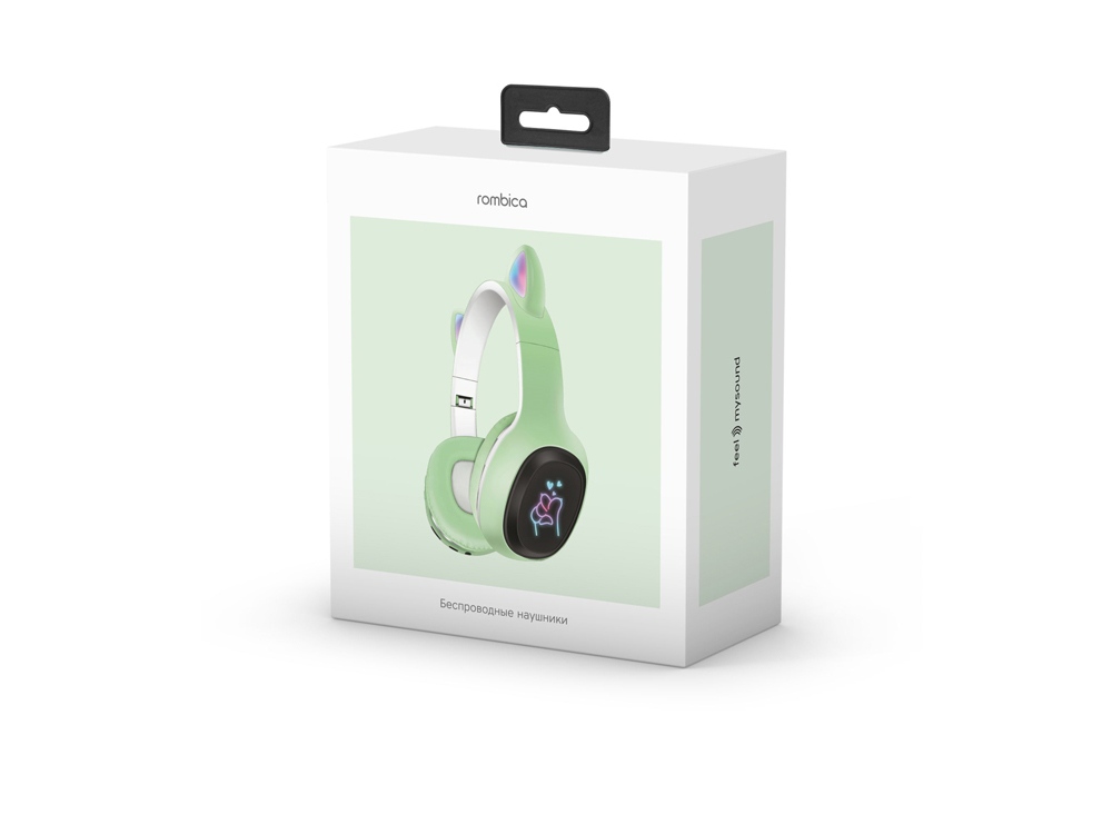 Беспроводные наушники Rombica MySound BH-19 Green-5