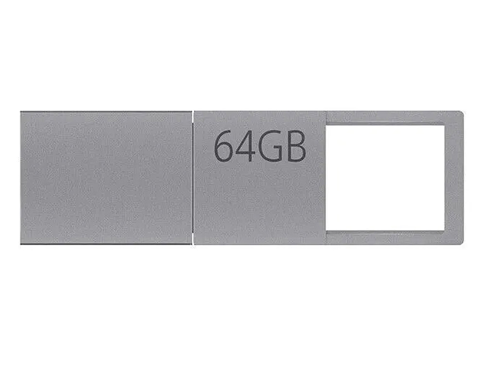 USB 3.0-флешка на 64 Гб с разъемами USB-A и Type-C, серебристый-5