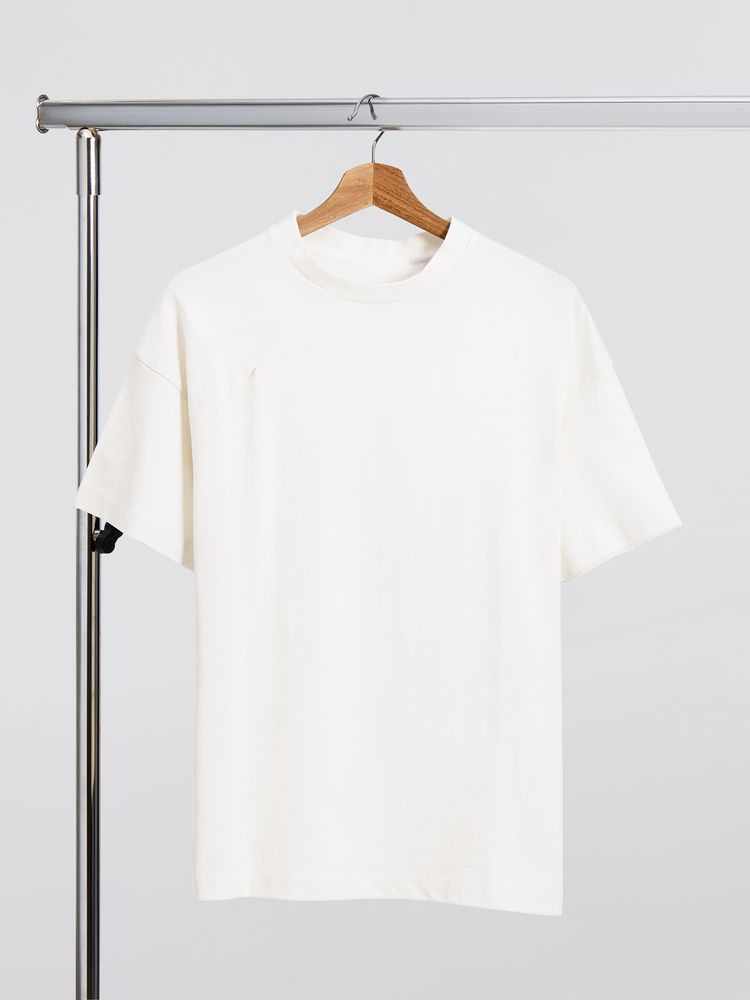 Футболка оверсайз унисекс Sinkopa, молочно-белая-2