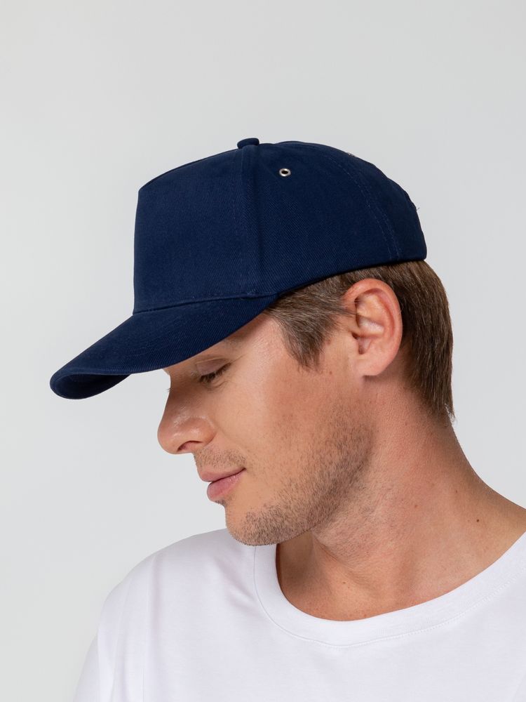 Бейсболка Standard, темно-синяя-2