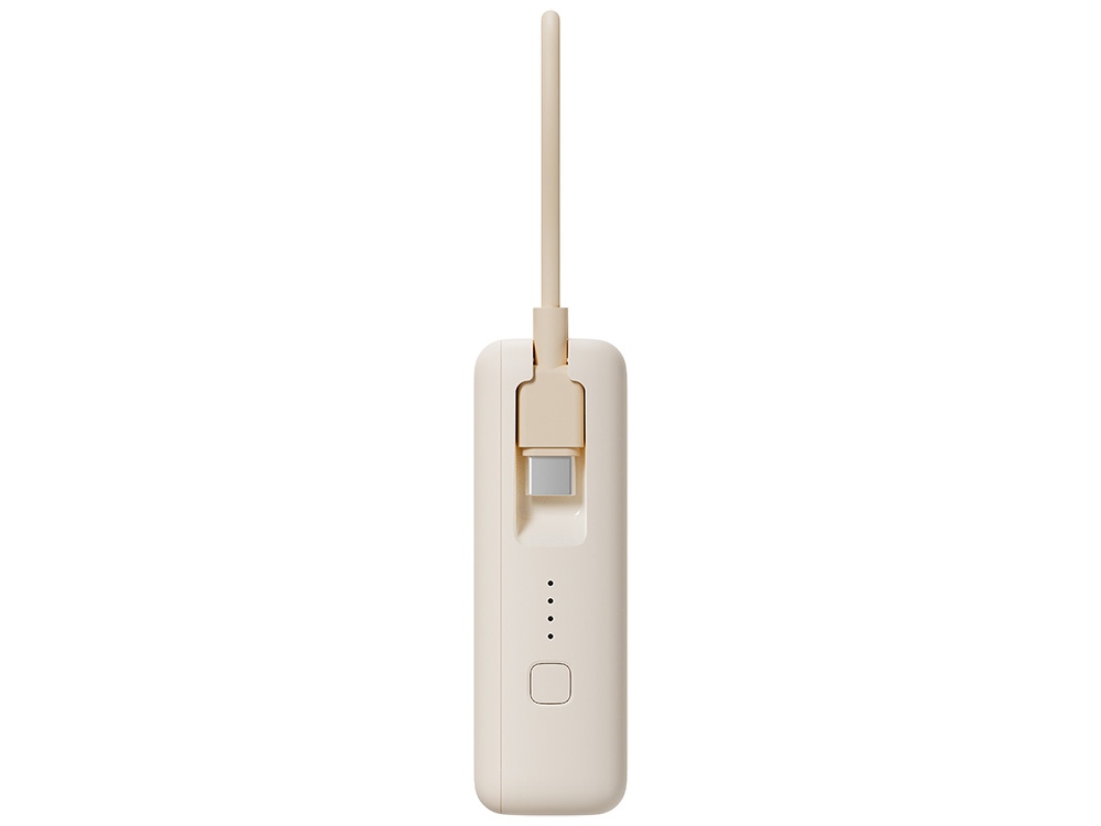 Внешний аккумулятор со встроенным кабелем Xiaomi 33W Power Bank 10000mAh (Integrated Cable) Tan GL-2