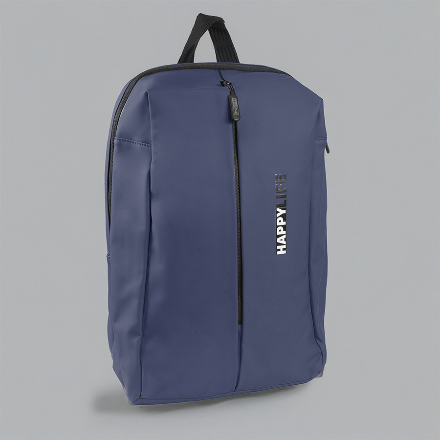 Рюкзак водостойкий "Go", т.синий, 41 х 29 х15,5 см, 90% полиуретан 10%полиэстер, темно-синий-6