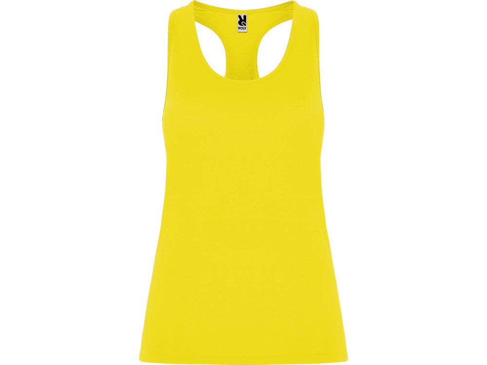 Топ спортивный Aida женский, неоновый желтый-0