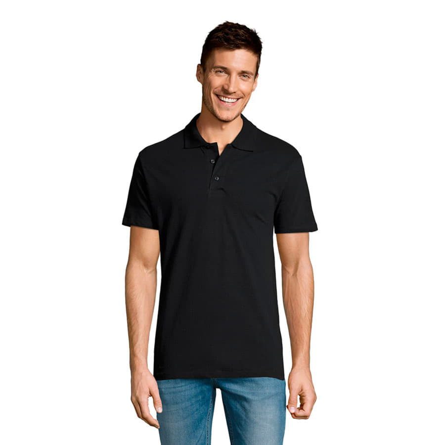 Рубашка поло мужская SUMMER II 170 , темно-синий-3