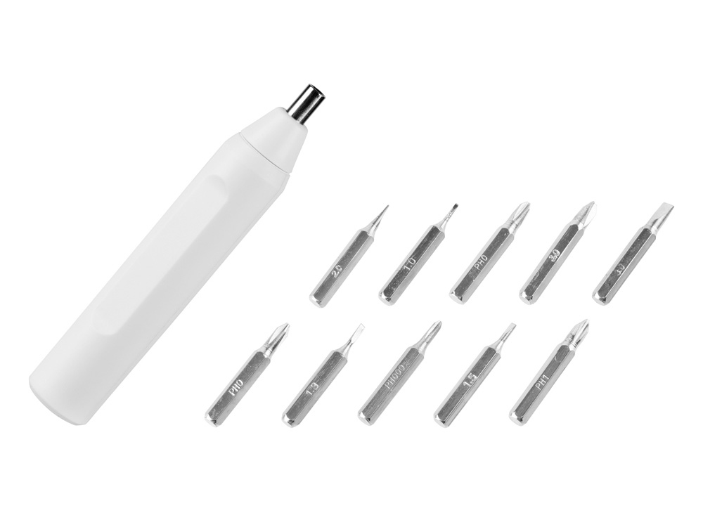 Отвертка Drill 10-в-1, белый-0