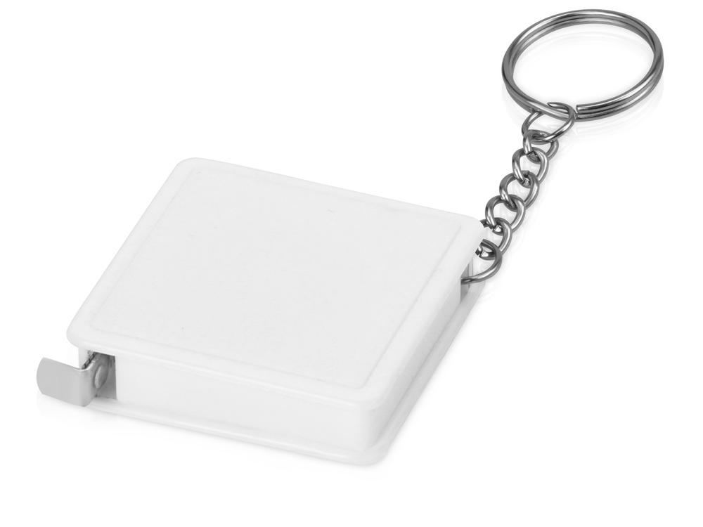 Брелок-рулетка, 1 м., белый-0