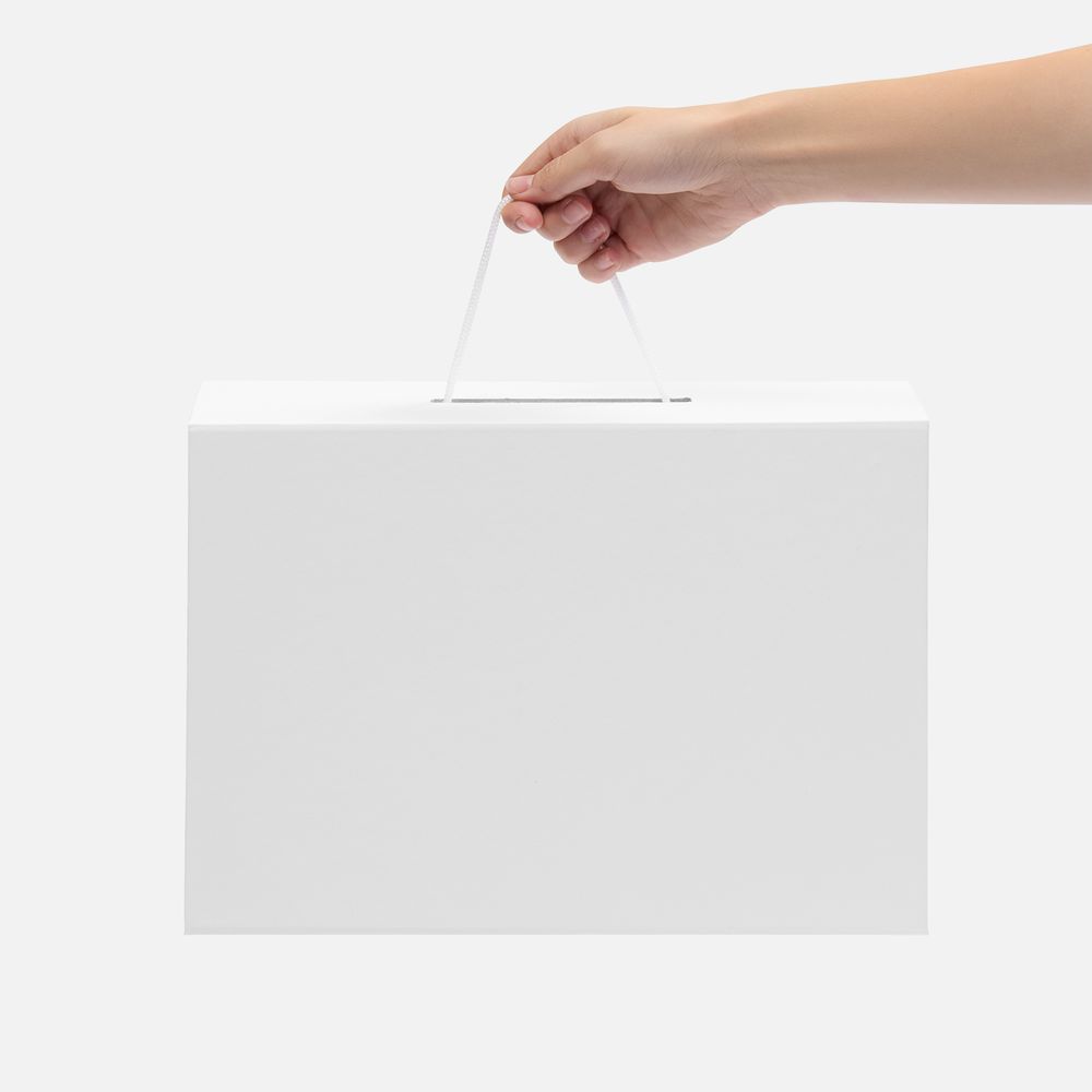 Коробка складная New Case Fold, белая-3