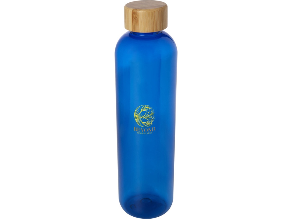 Бутылка для воды Ziggs из переработанной пластмассы объемом 950 мл - синий-5