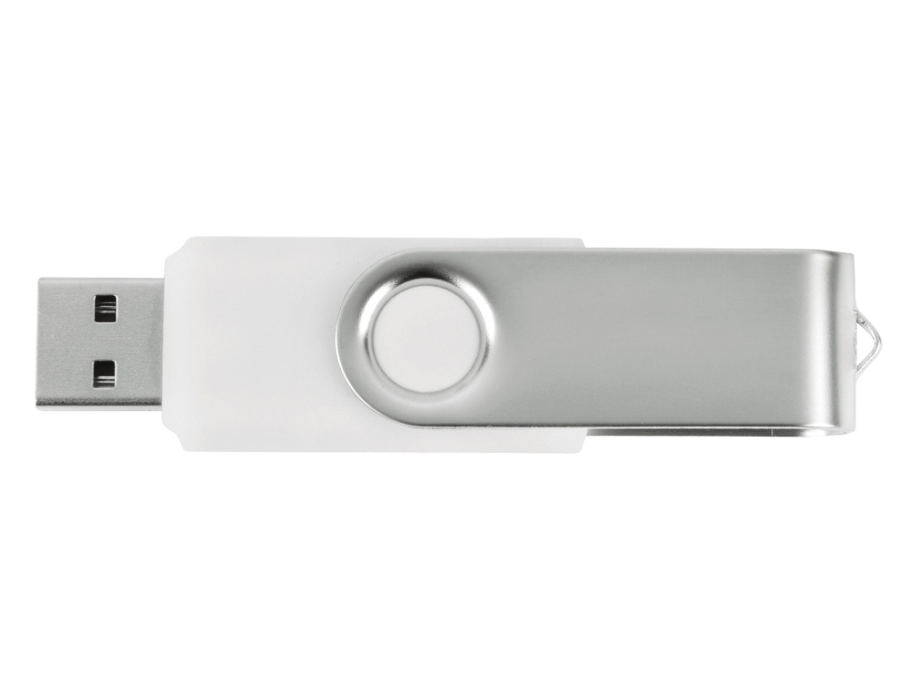 Флеш-карта USB 2.0 32 Gb Квебек, белый-3