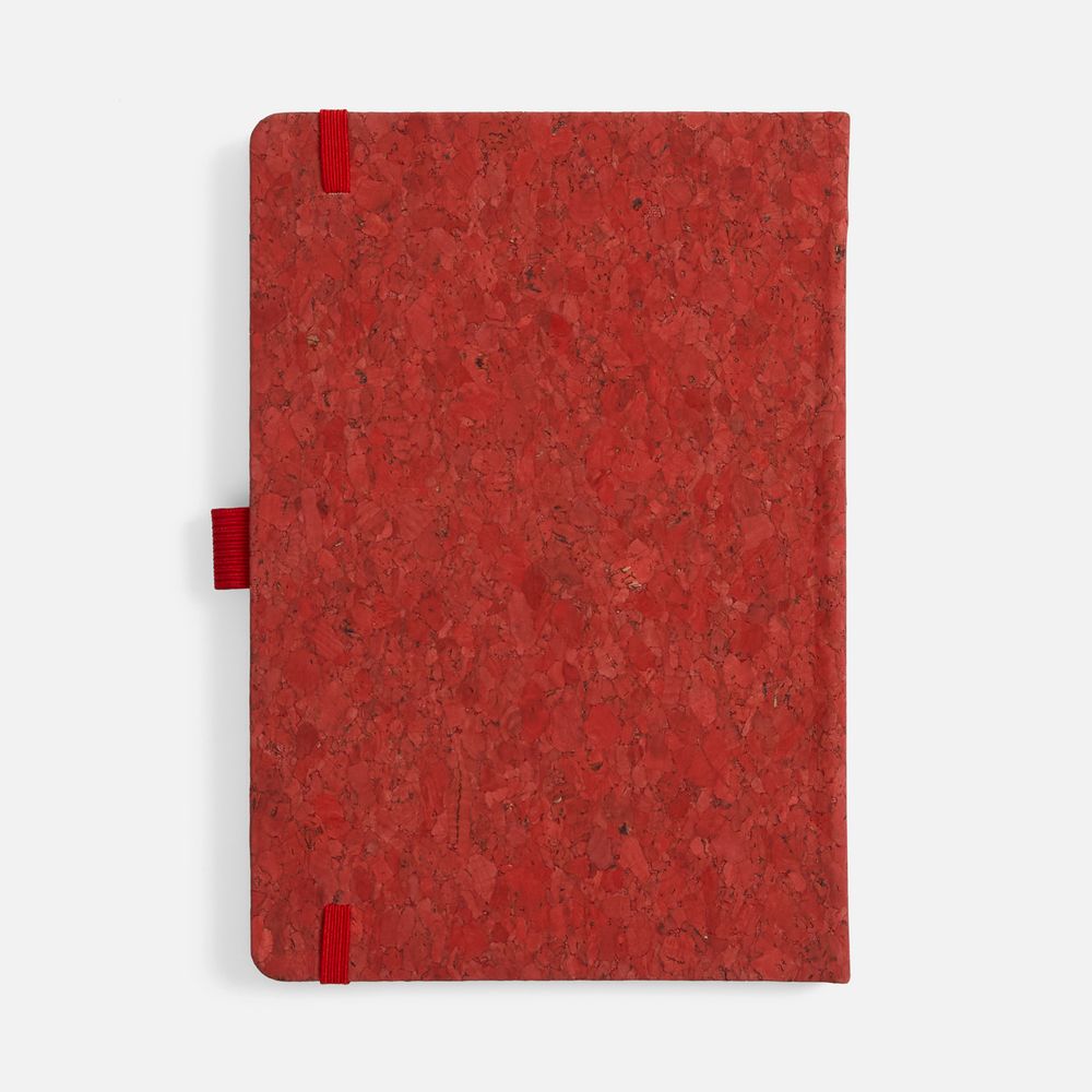 Блокнот Cork County, красный-2