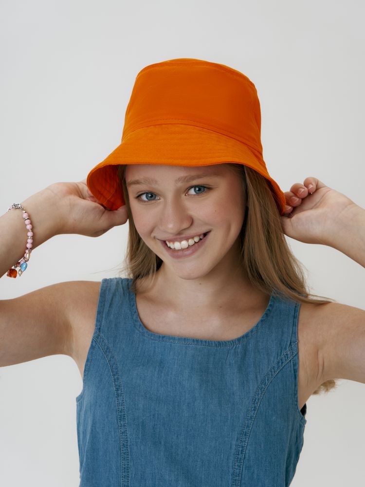 Панама детская Challenge Kids, оранжевая-1